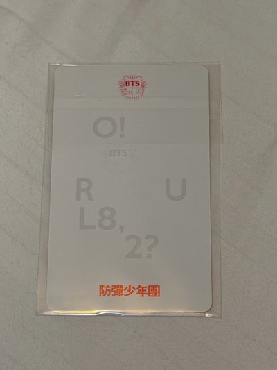 SLA 特別版 專輯卡 藍白專和O!RUL8,2! 專輯卡 