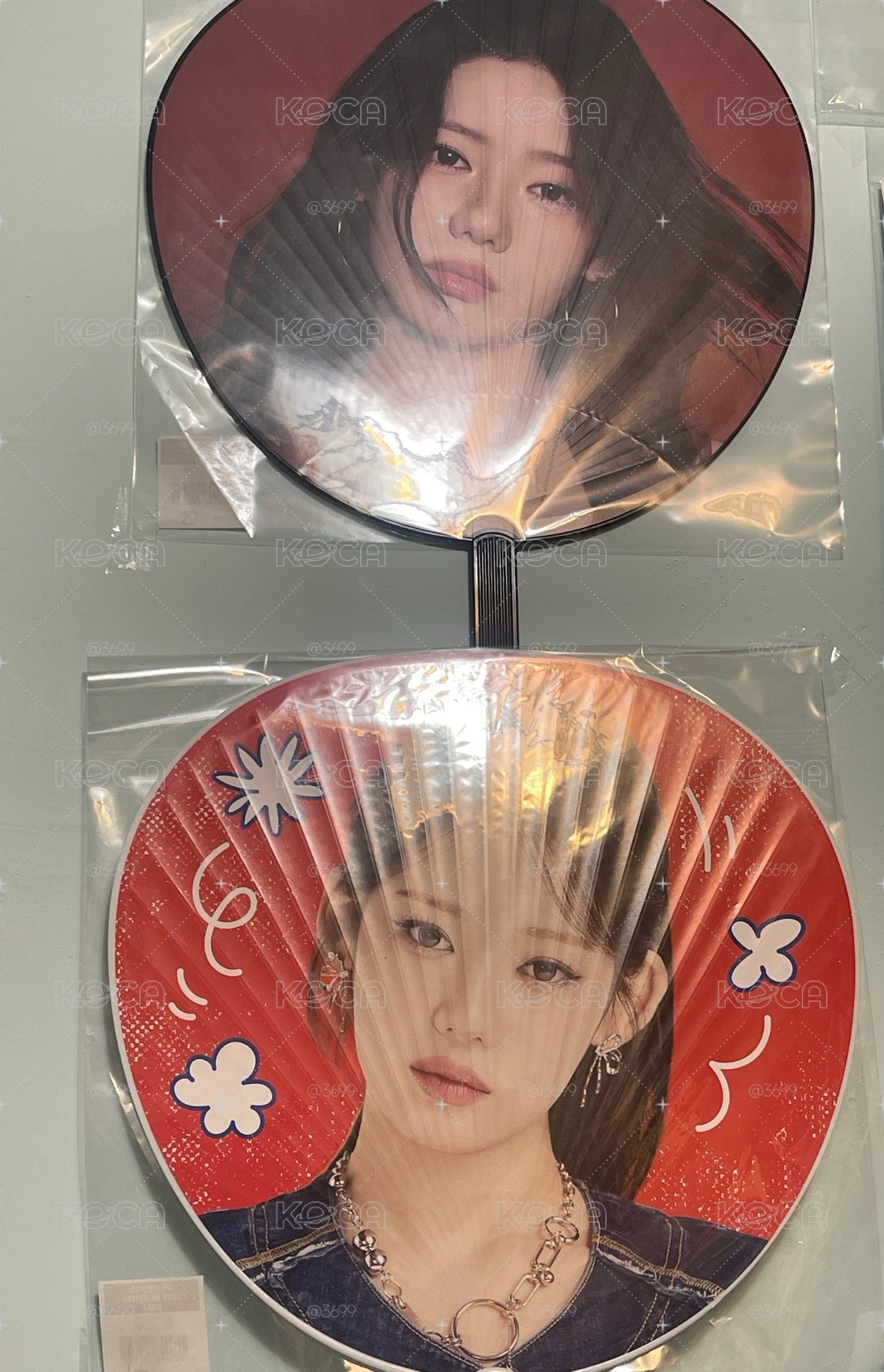 茶仁海報跟扇子