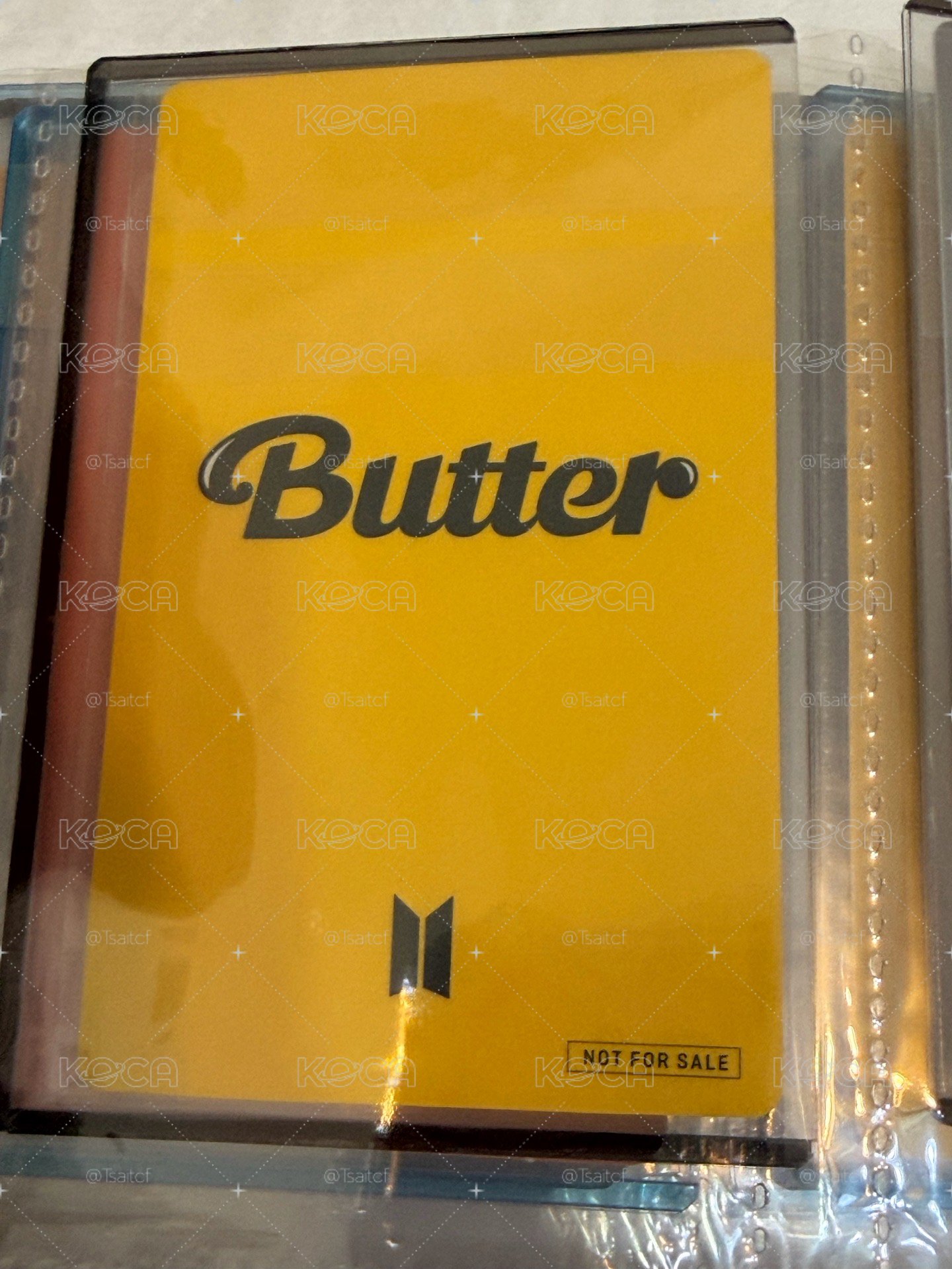 Butter wvs 特典卡 首批預購 Butter小卡組