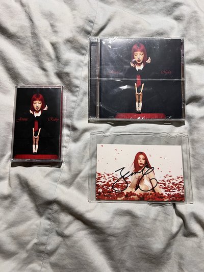 Jennie Ruby 親簽卡+卡帶+CD