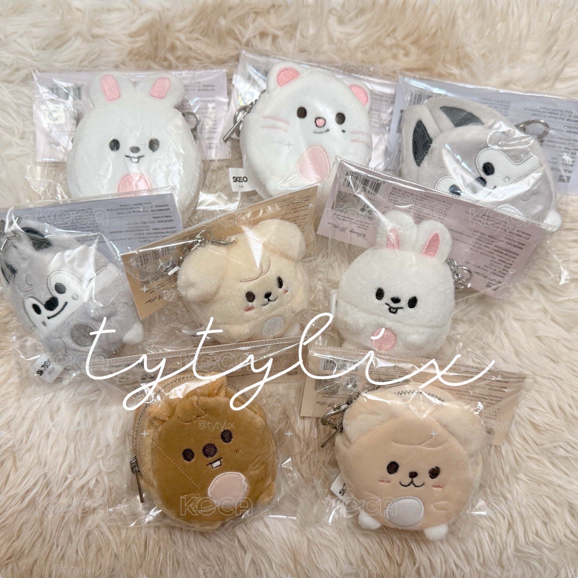 現貨！李旻浩 金昇玟 方燦 黃鉉辰 ZOOTOPIA 2 x SKZOO 動物方城市 吊娃 零錢包 Stray Kids