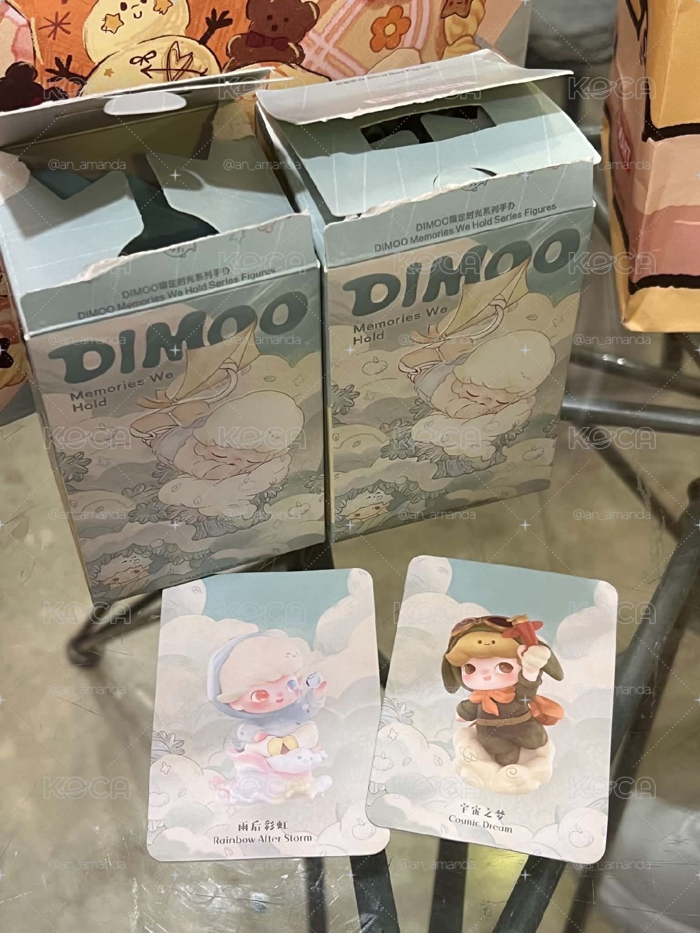 dimoo宇宙之夢+雨後彩虹