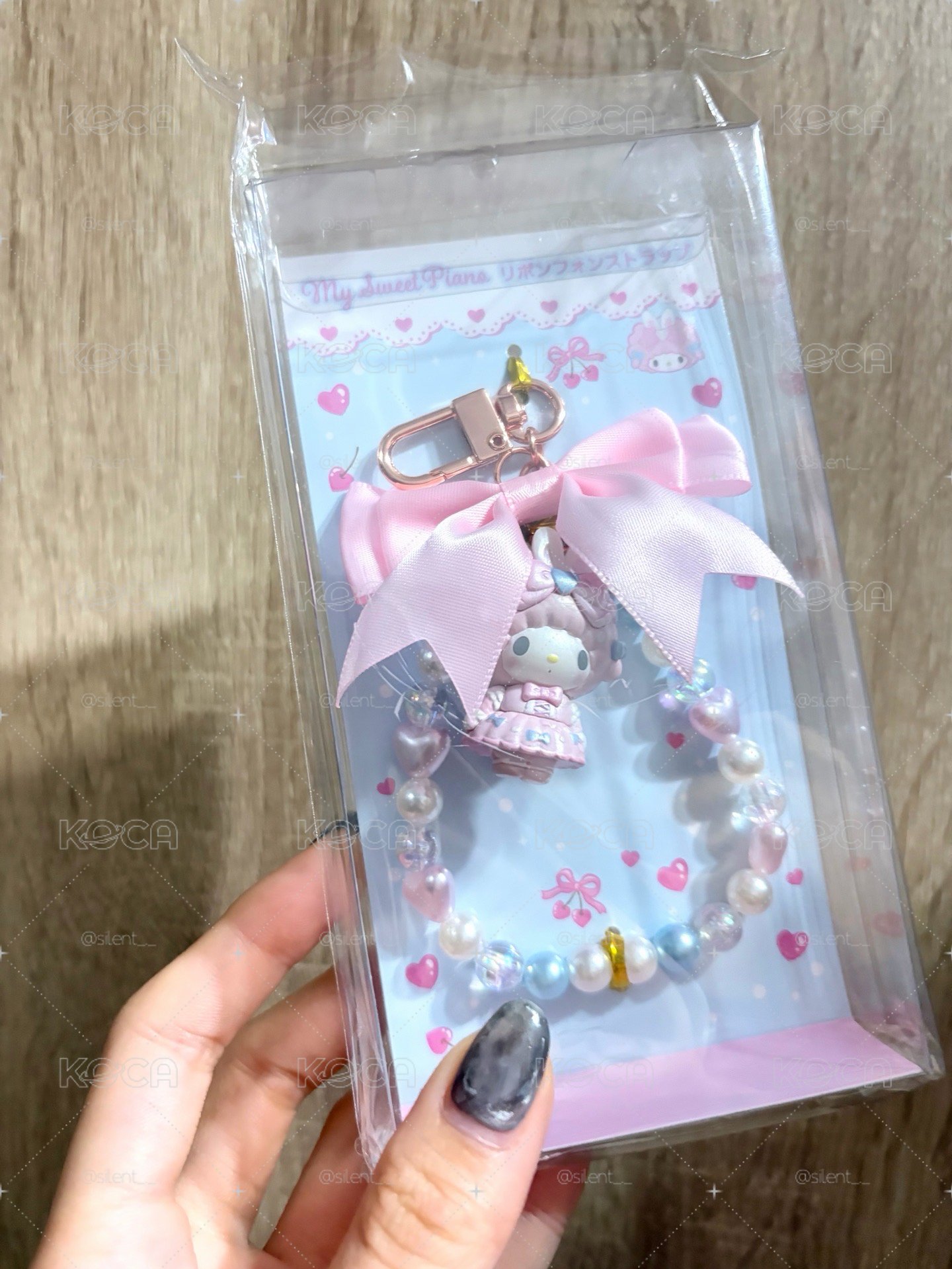 長腿芭蕾彼安諾吊飾