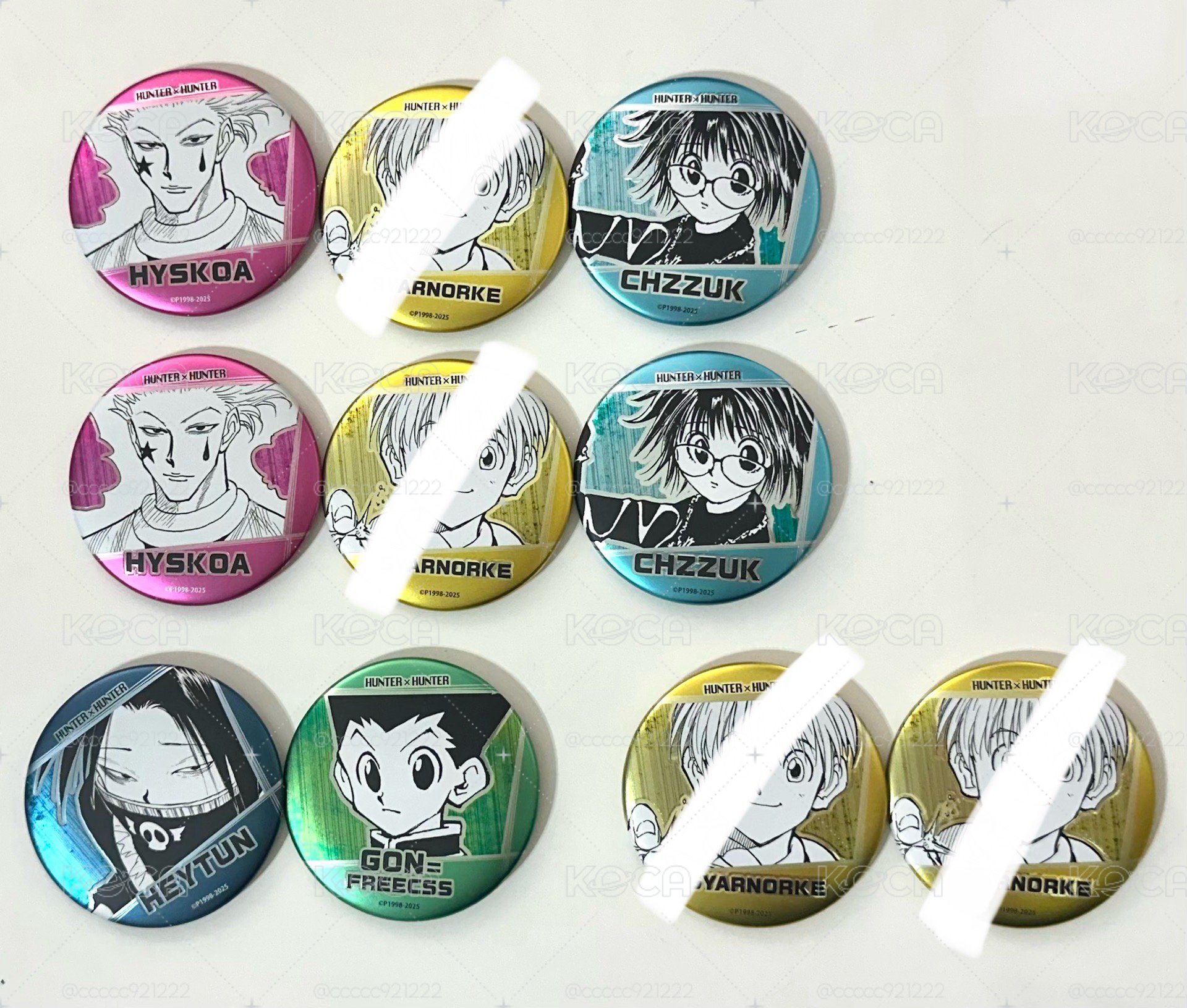 HUNTERxHUNTER 獵人 浮雕徽章