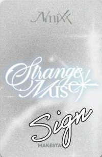Strange Muse ms 預售 簽名卡 