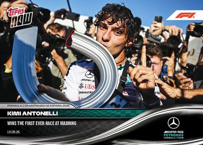 ⚡️Topps Now Formula 1 F1 Kimi Antonelli 59 西班牙大獎賽 普卡