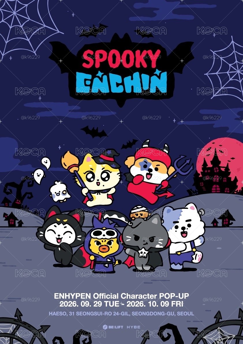 SPOOKY ENCHIN 線上周邊
