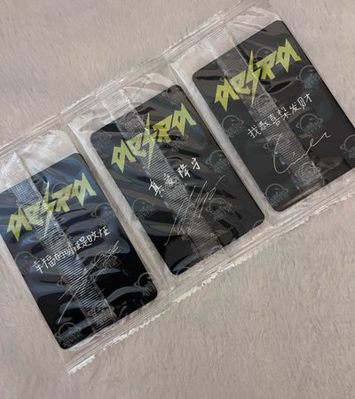 (現貨) Rich Man 星河 3.0 簽售卡 吉 冬 寧