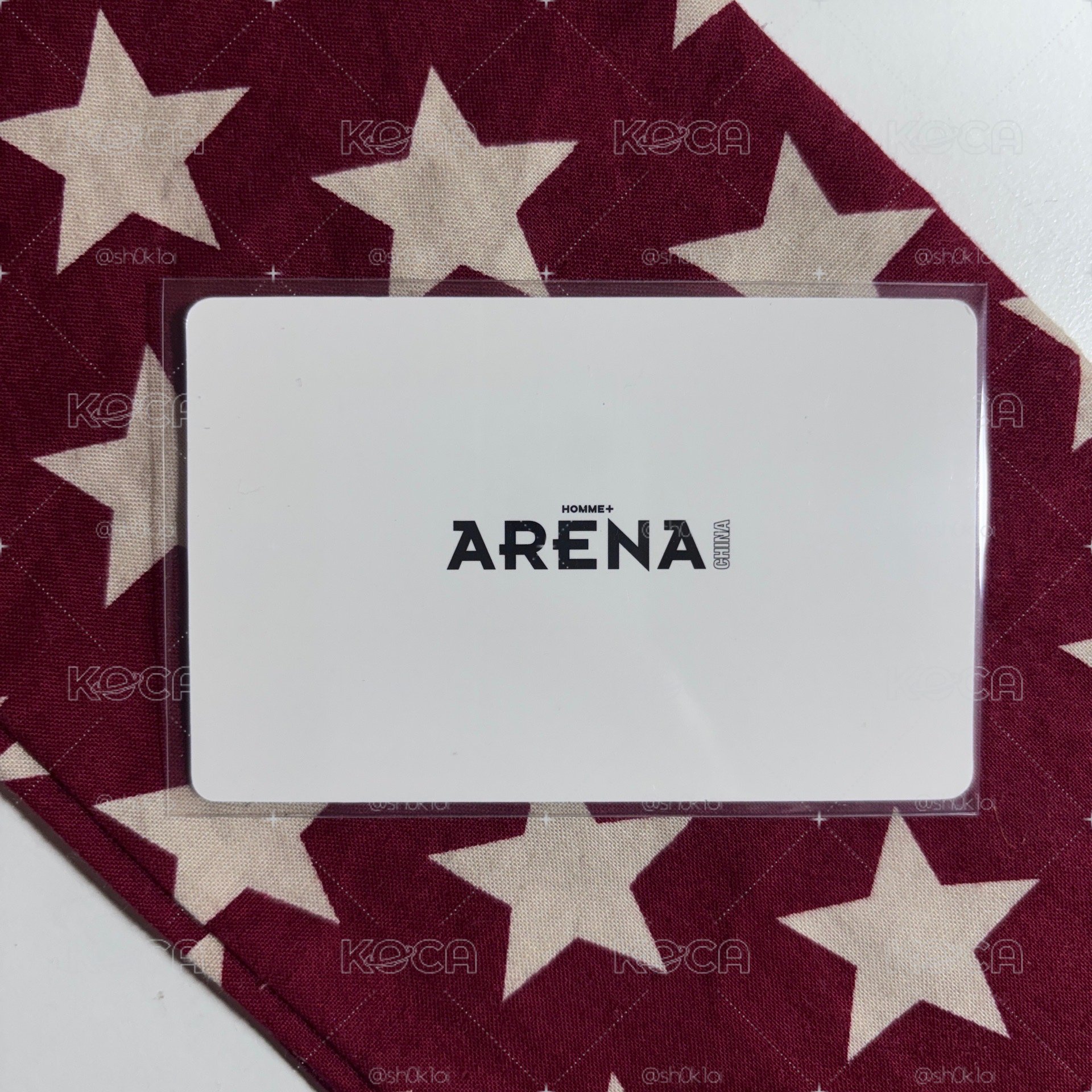 ﾟ𖤐.⋆﻿Arena 雜誌 小卡 團卡 ⋆.˚⊹⁺