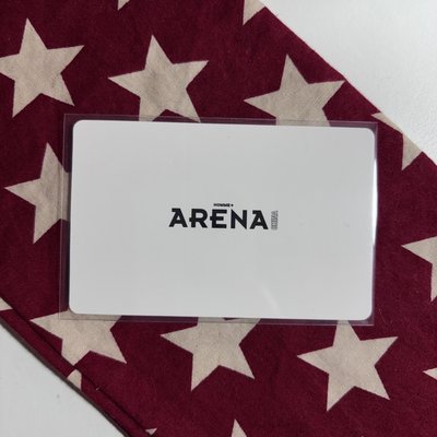  ﾟ𖤐.⋆﻿Arena 雜誌 小卡 團卡 ⋆.˚⊹⁺