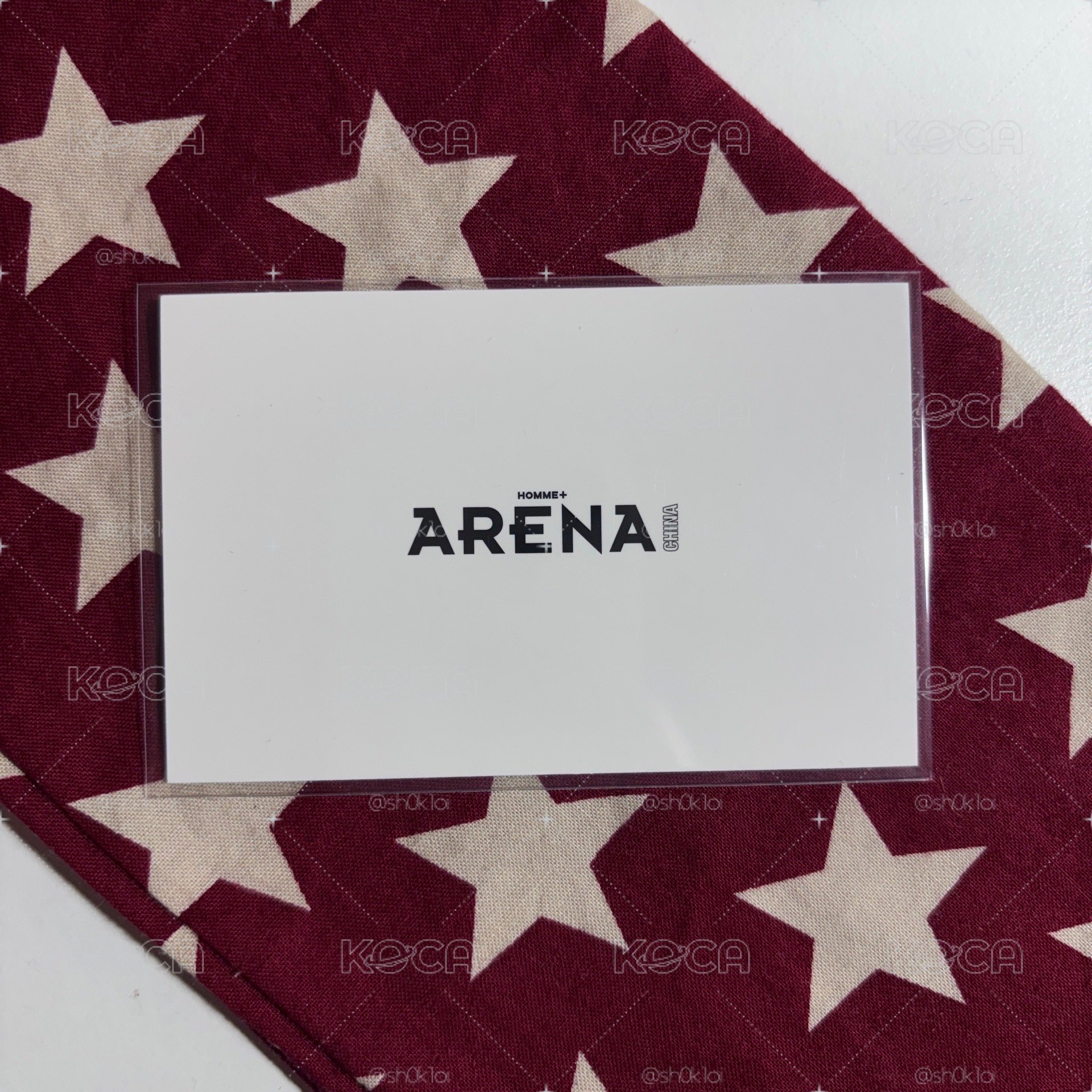  ﾟ𖤐.⋆﻿Arena 雜誌 小卡 團卡 ⋆.˚⊹⁺