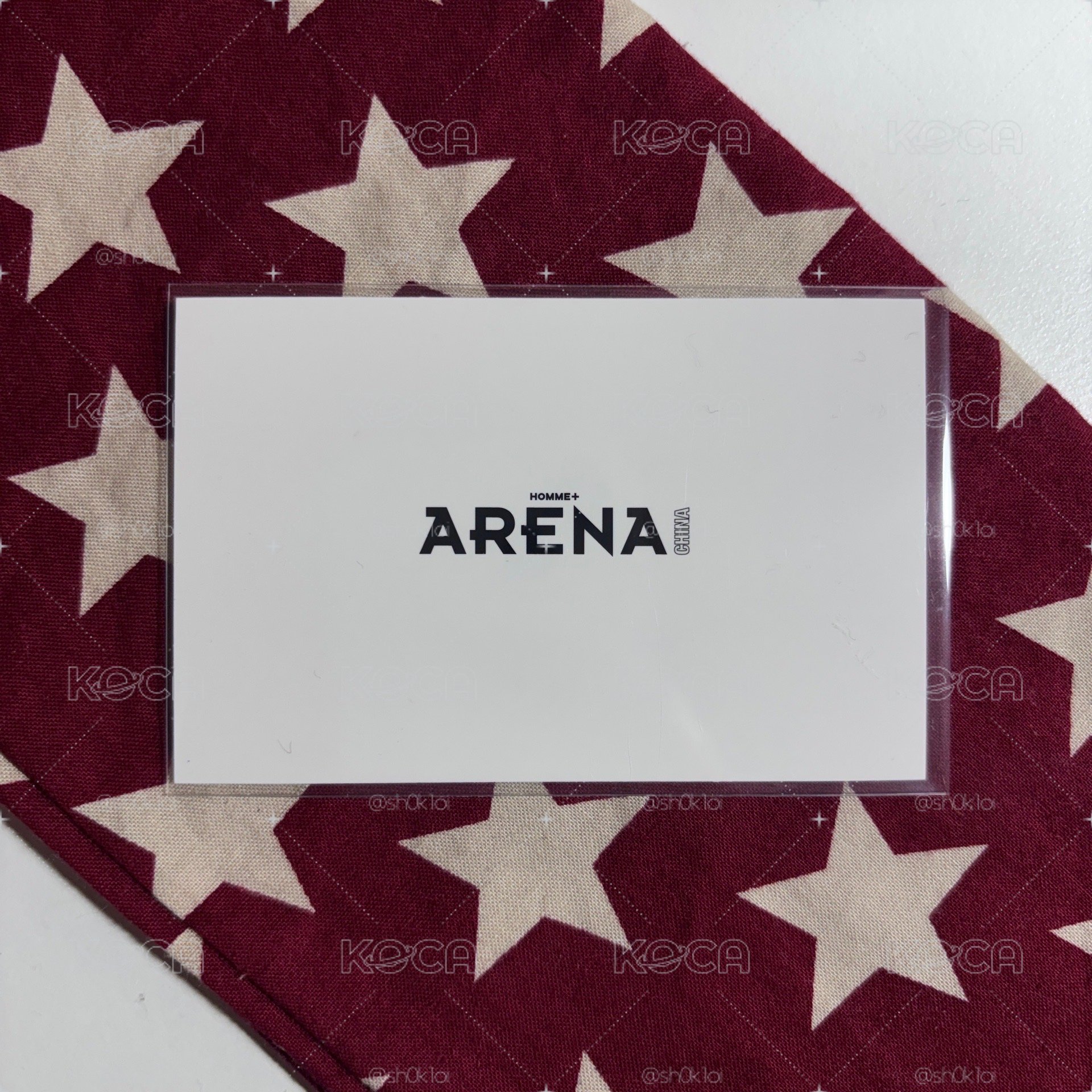  ﾟ𖤐.⋆﻿Arena 雜誌 小卡 團卡 ⋆.˚⊹⁺