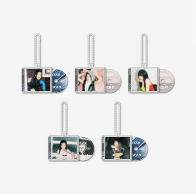 ITZY GOLD CD鑰匙圈吊飾
