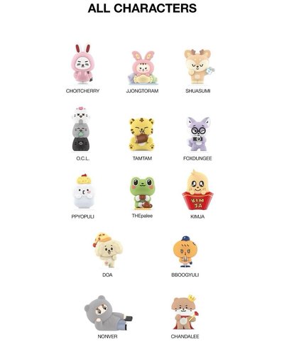 MINITEEN x POP MART 公仔  seventeen 
