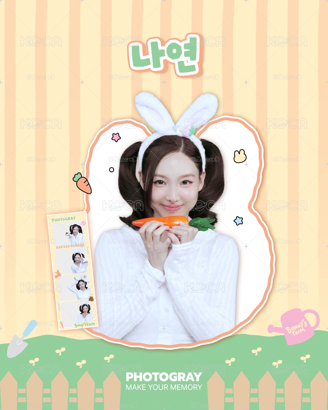 TWICE NAYEON X PHOTOGRAY 人生四格卡 代印