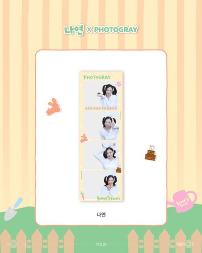TWICE NAYEON X PHOTOGRAY 人生四格卡 代印