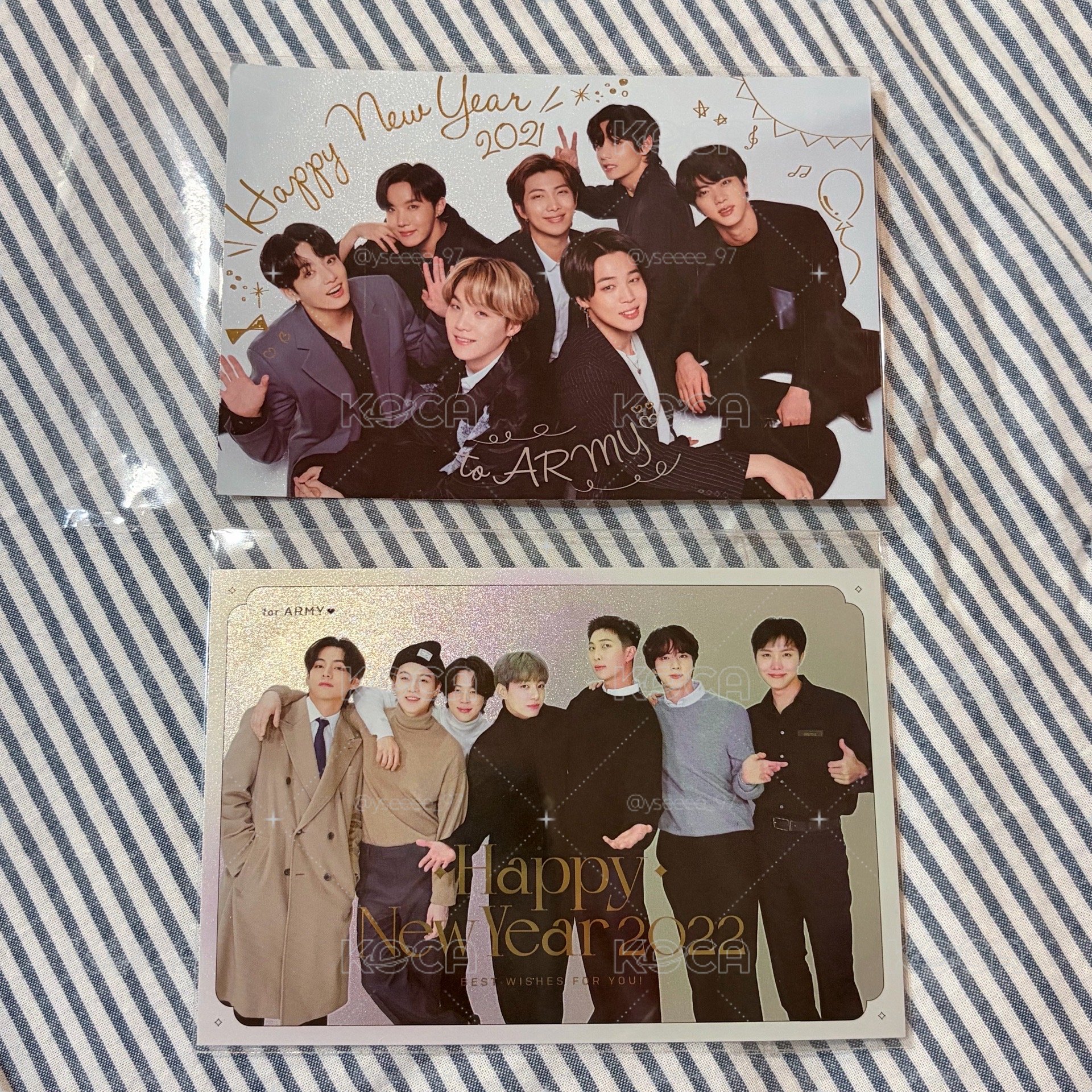 BTS 防彈團大卡