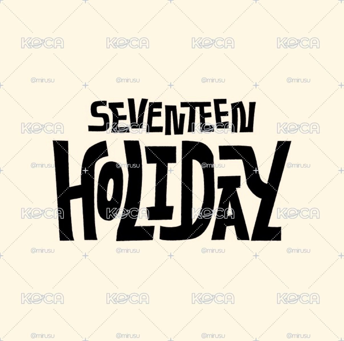 Holiday系列周邊