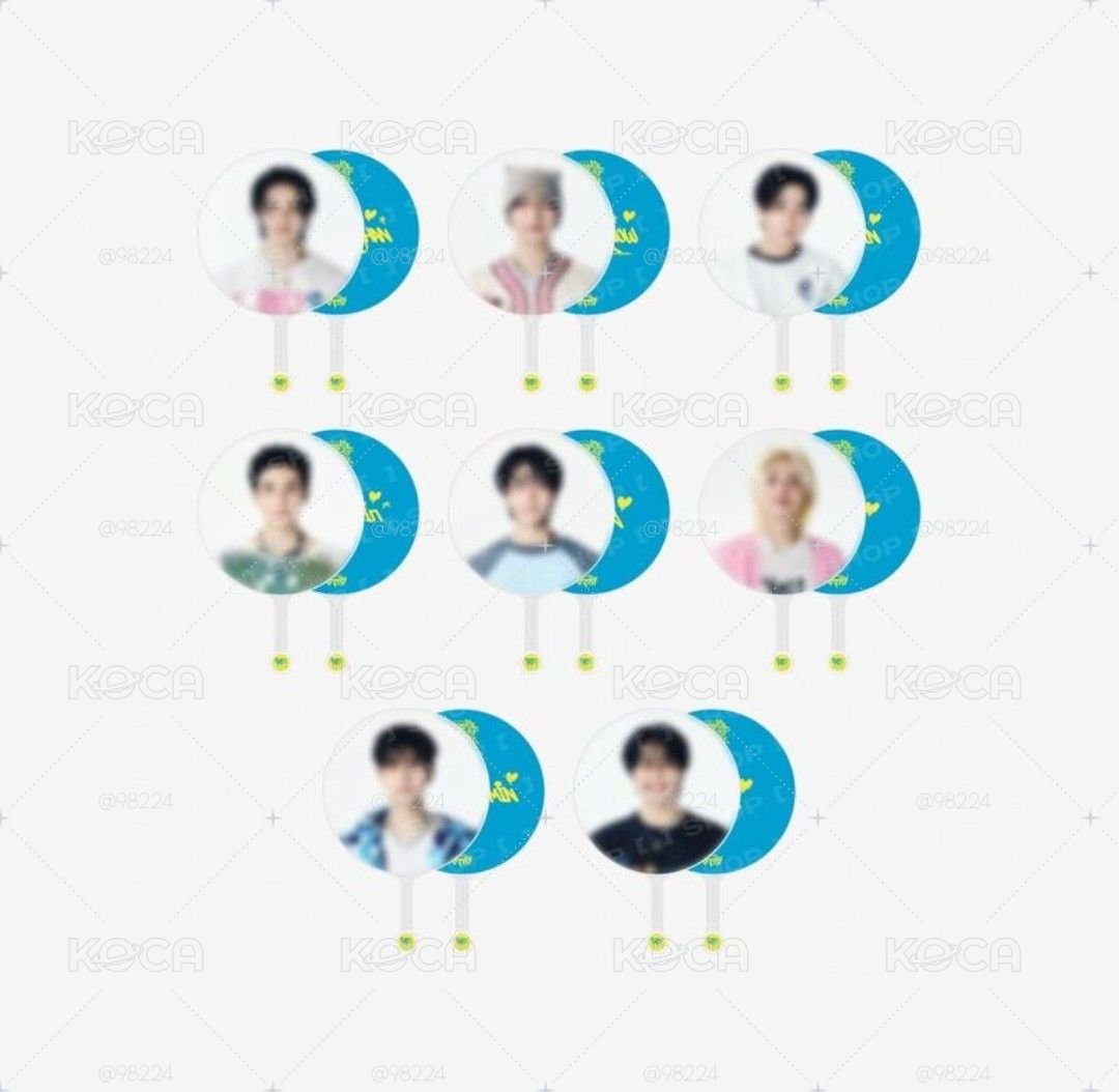 Stray kids 3rd 世巡安可快閃店 扇子 