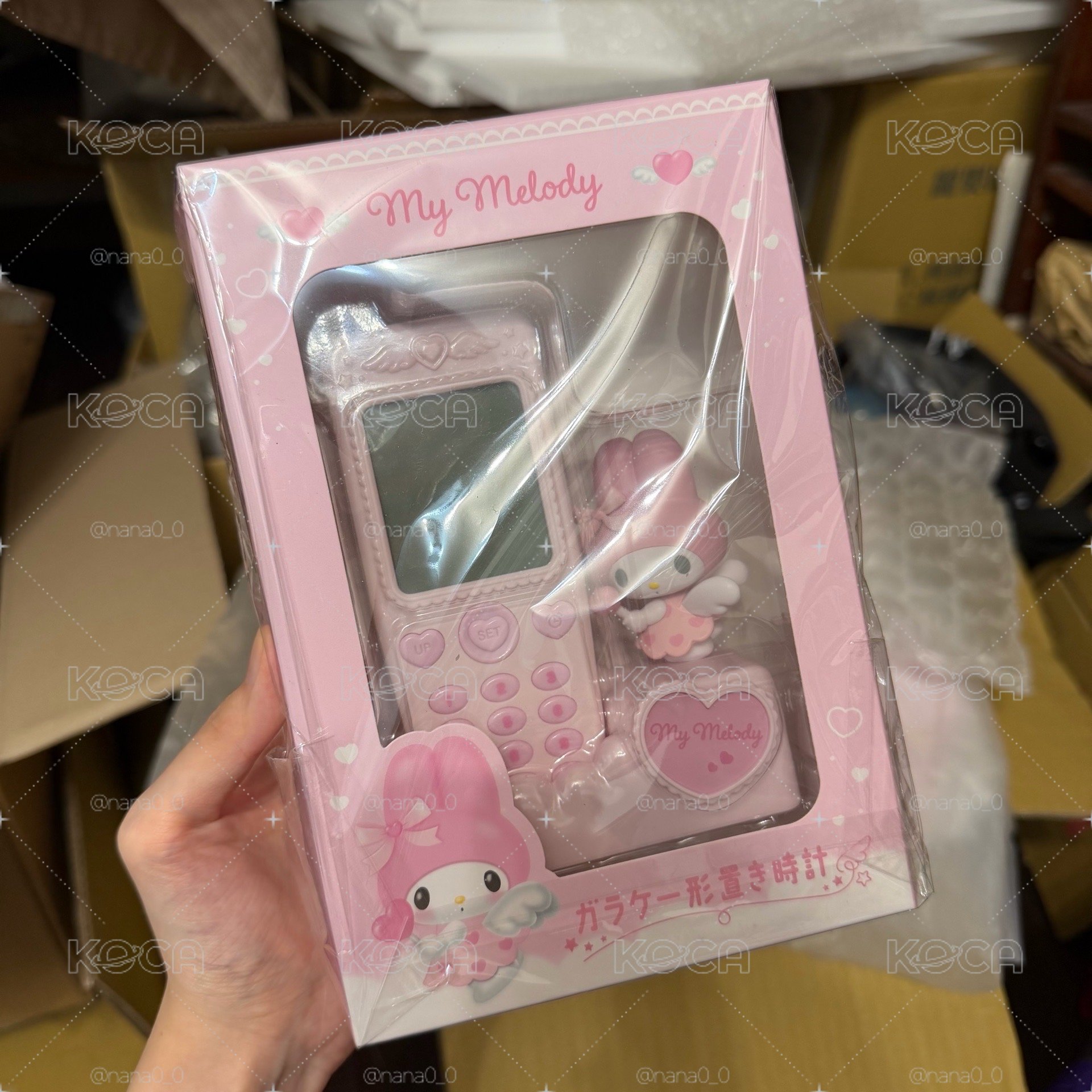 三麗鷗 天使 美樂蒂 手機電話鬧鐘
