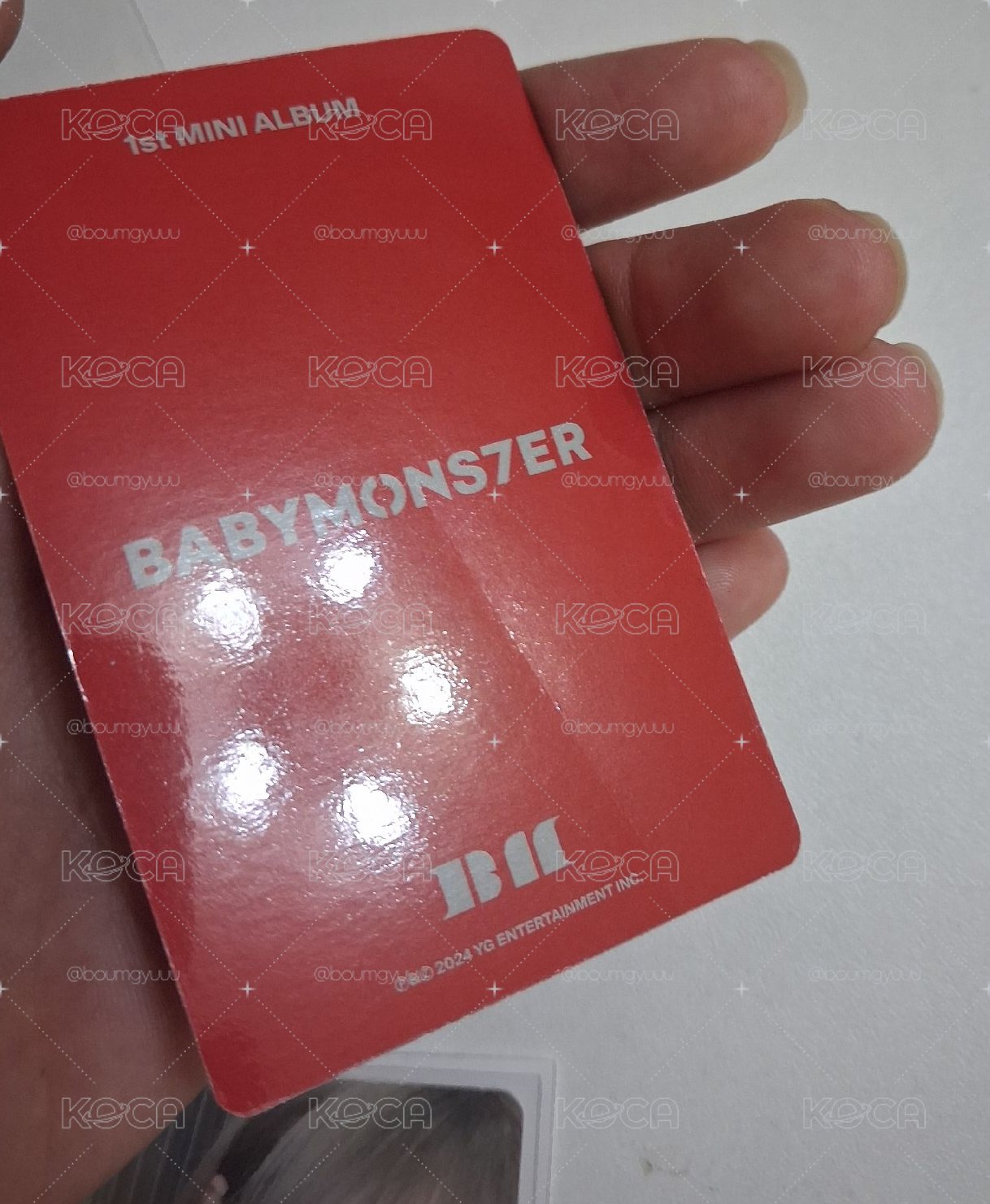 BABYMONS7ER 單封 專輯卡 