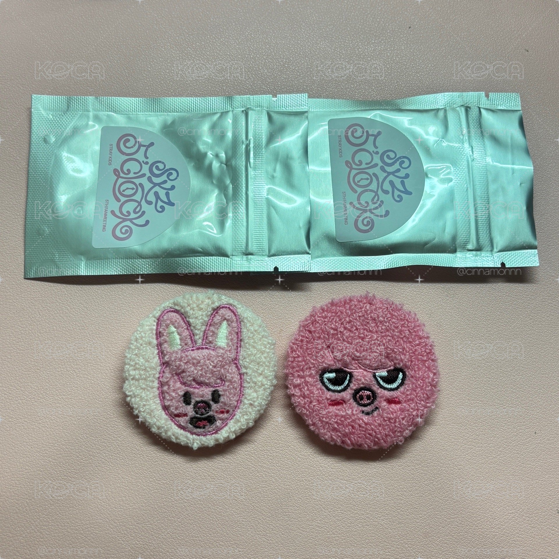 五期飯咪毛絨徽章-彬組