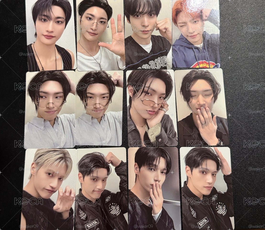 Ateez 8room 卡包卡