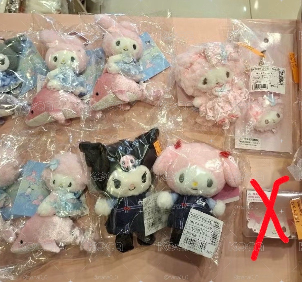 三麗鷗 吊飾娃