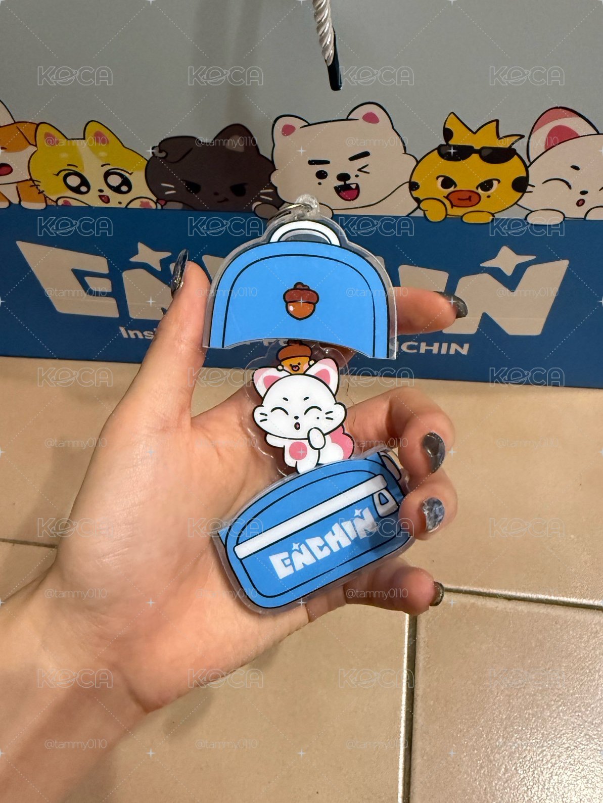 善禹磁吸打開掛件