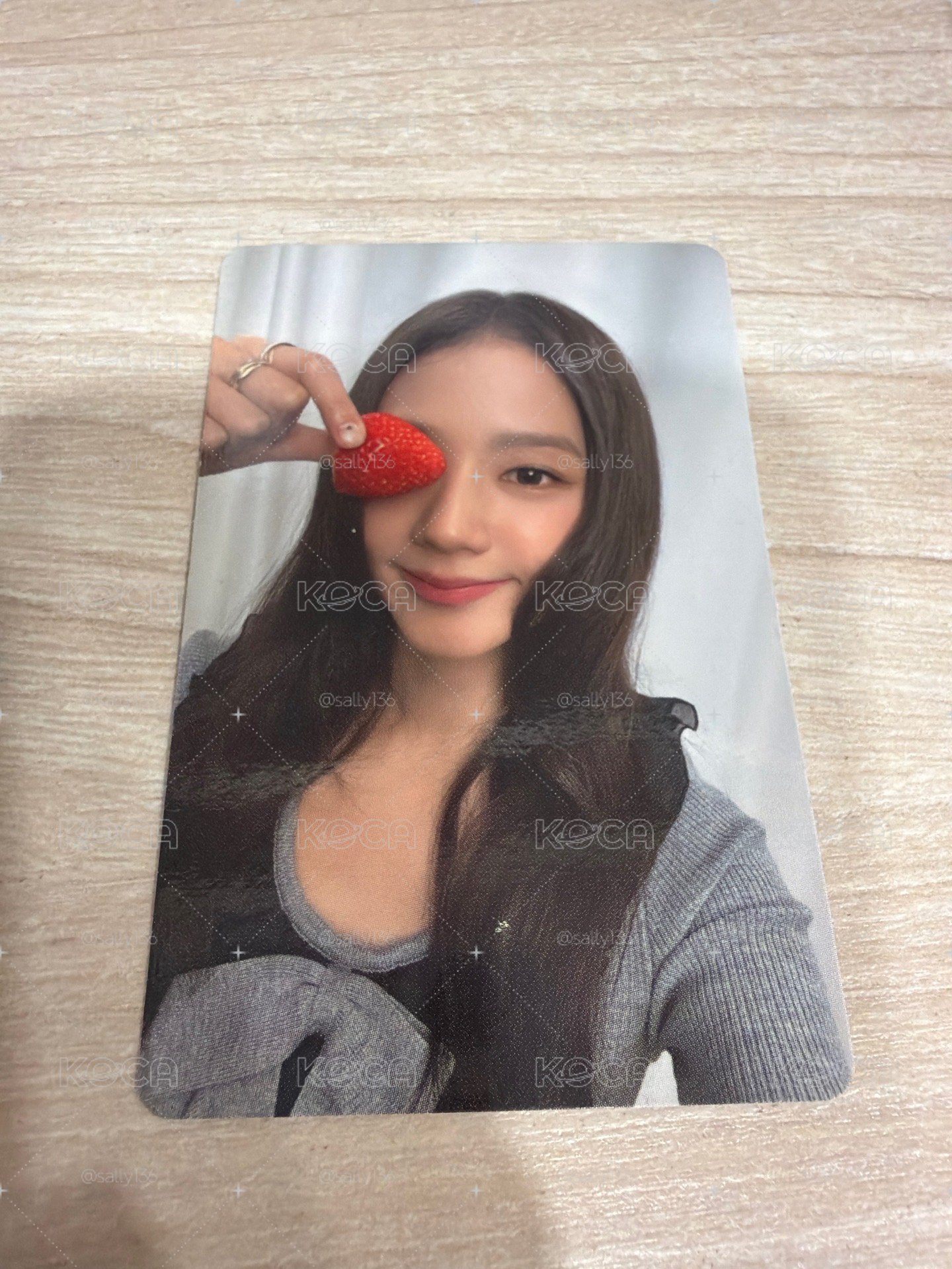 Jisoo草莓秀 澳門見面會入場卡