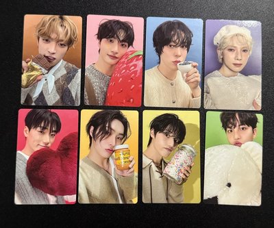 Ateez 2026年曆小卡 明信片