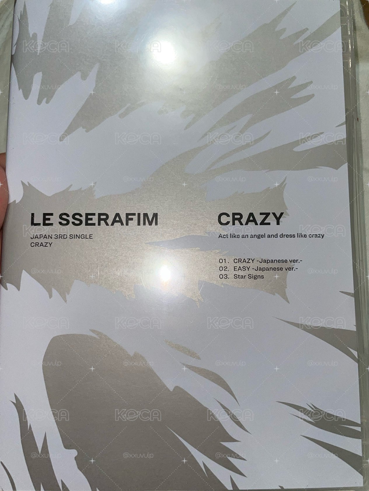 le sserafim 日專crazy日咖限定 空專