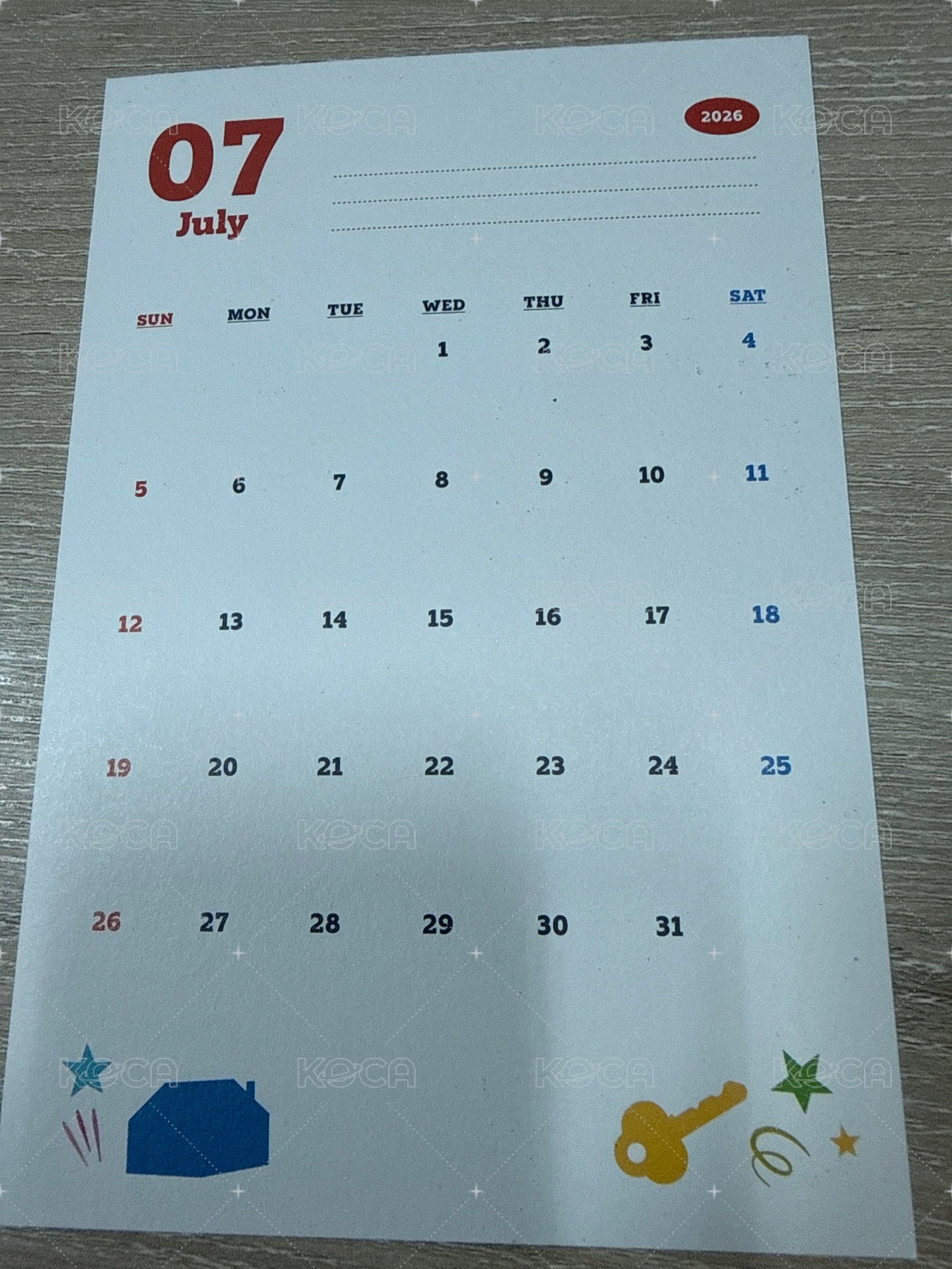 明信片D（2026/07）