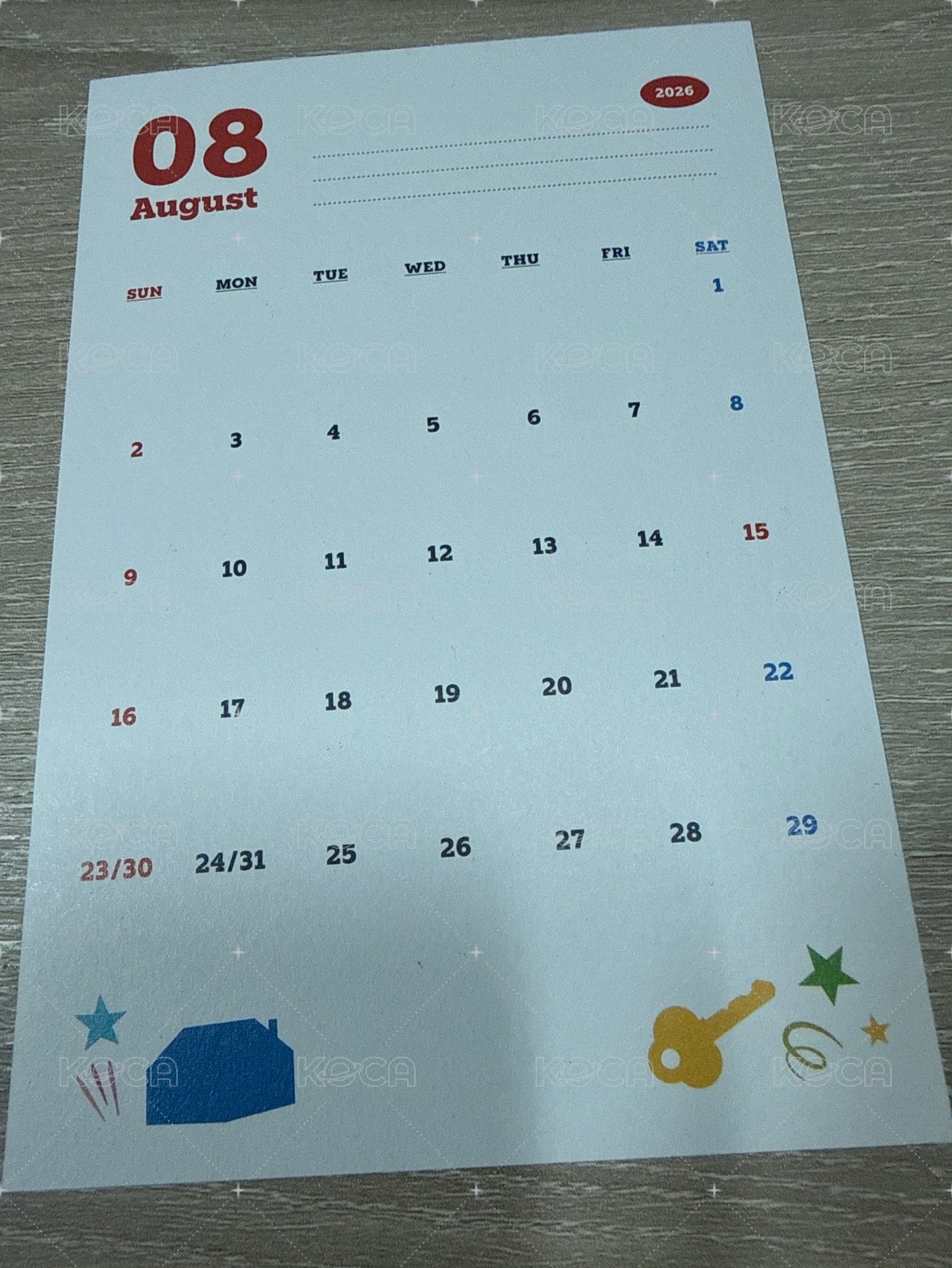 明信片FK(2026/08)
