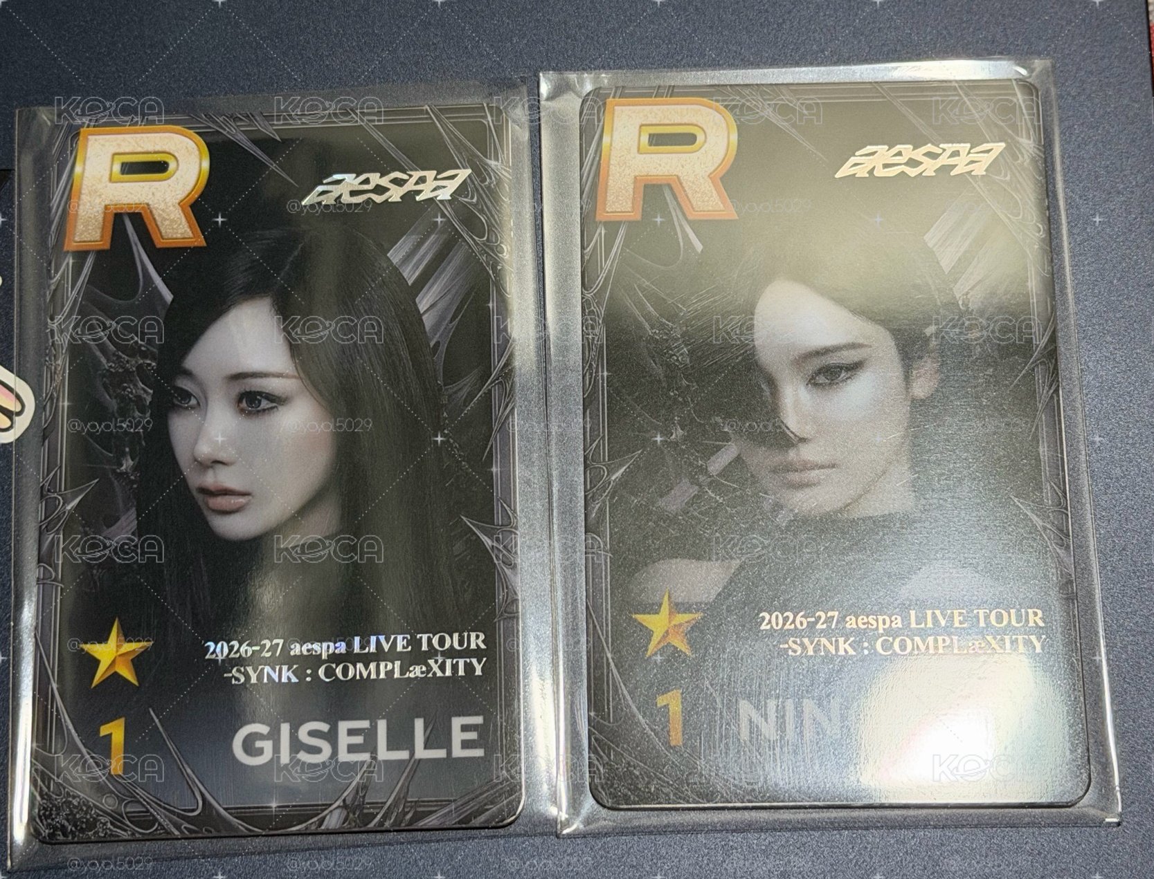 aespa SYNK : COMPLæXITY 首爾遊戲卡