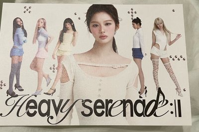 Nmixx heavy serenade 專輯明信片薛雪允（侖娥）