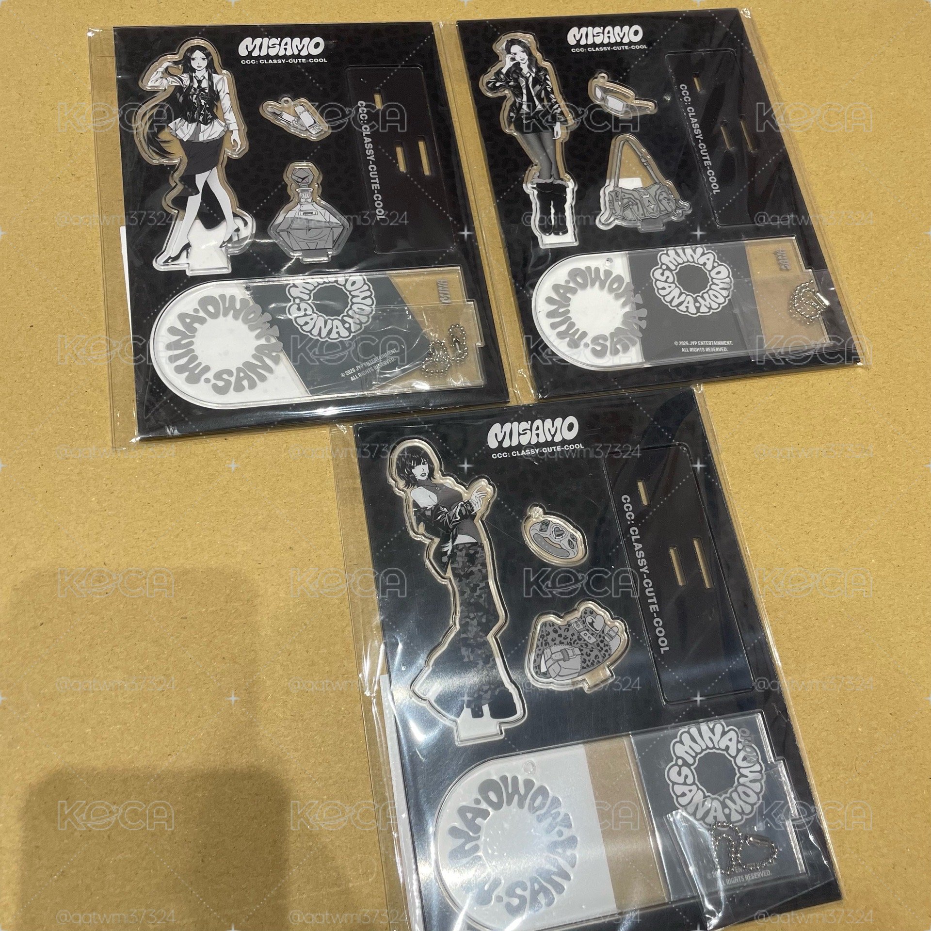 現貨 MISAMO三週年 全新未拆立牌含卡