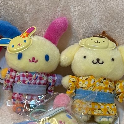 夏日花火祭 花小兔 吊飾娃娃