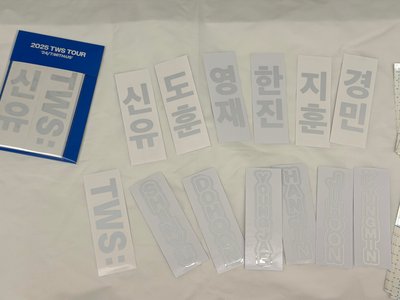 TWS官方手燈轉印貼紙