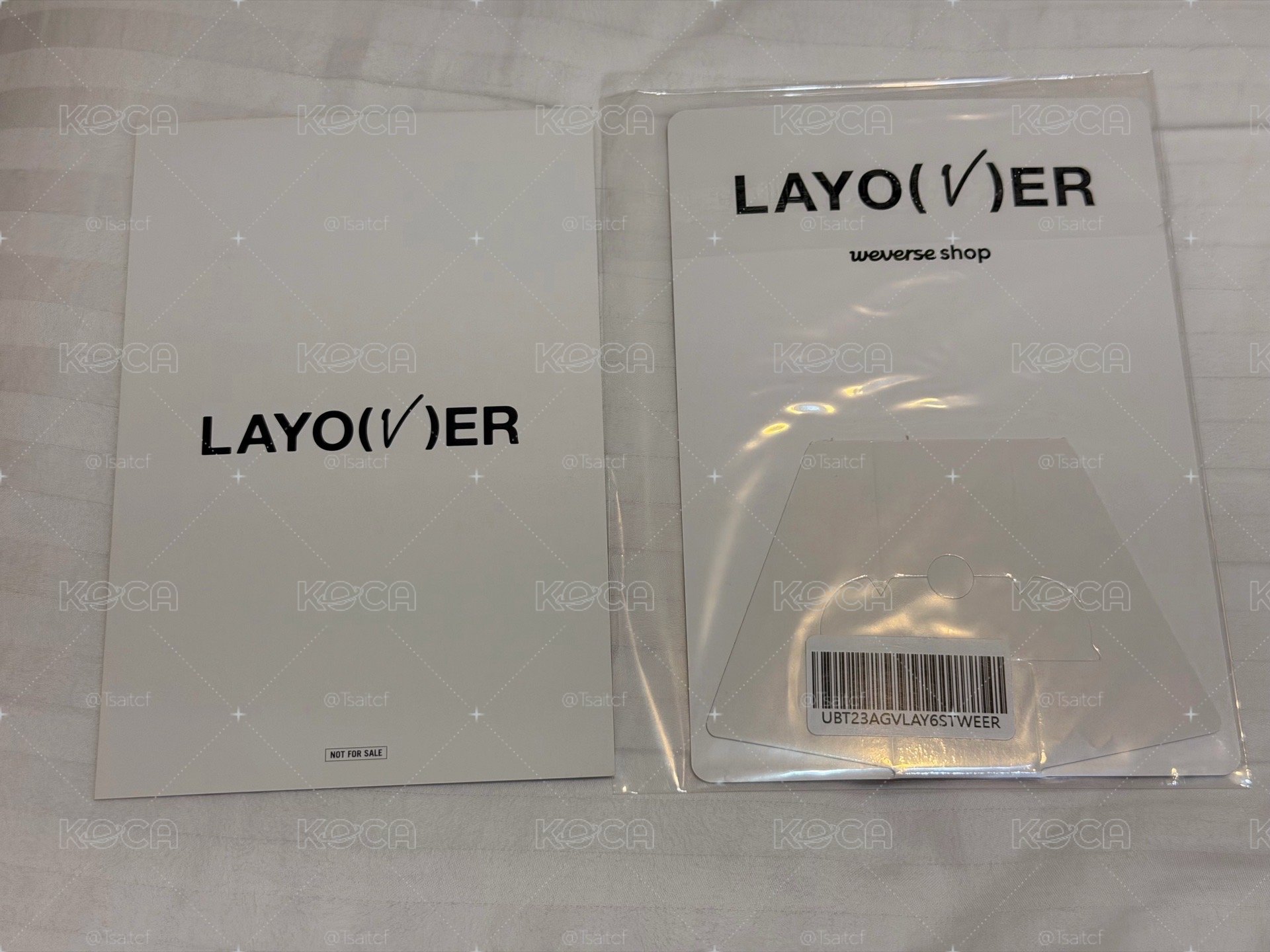 LAYOVER 環球 特典卡 明信片