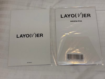 LAYOVER 環球 特典卡 明信片