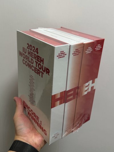 IU HEREH world tour concert 藍光+DVD