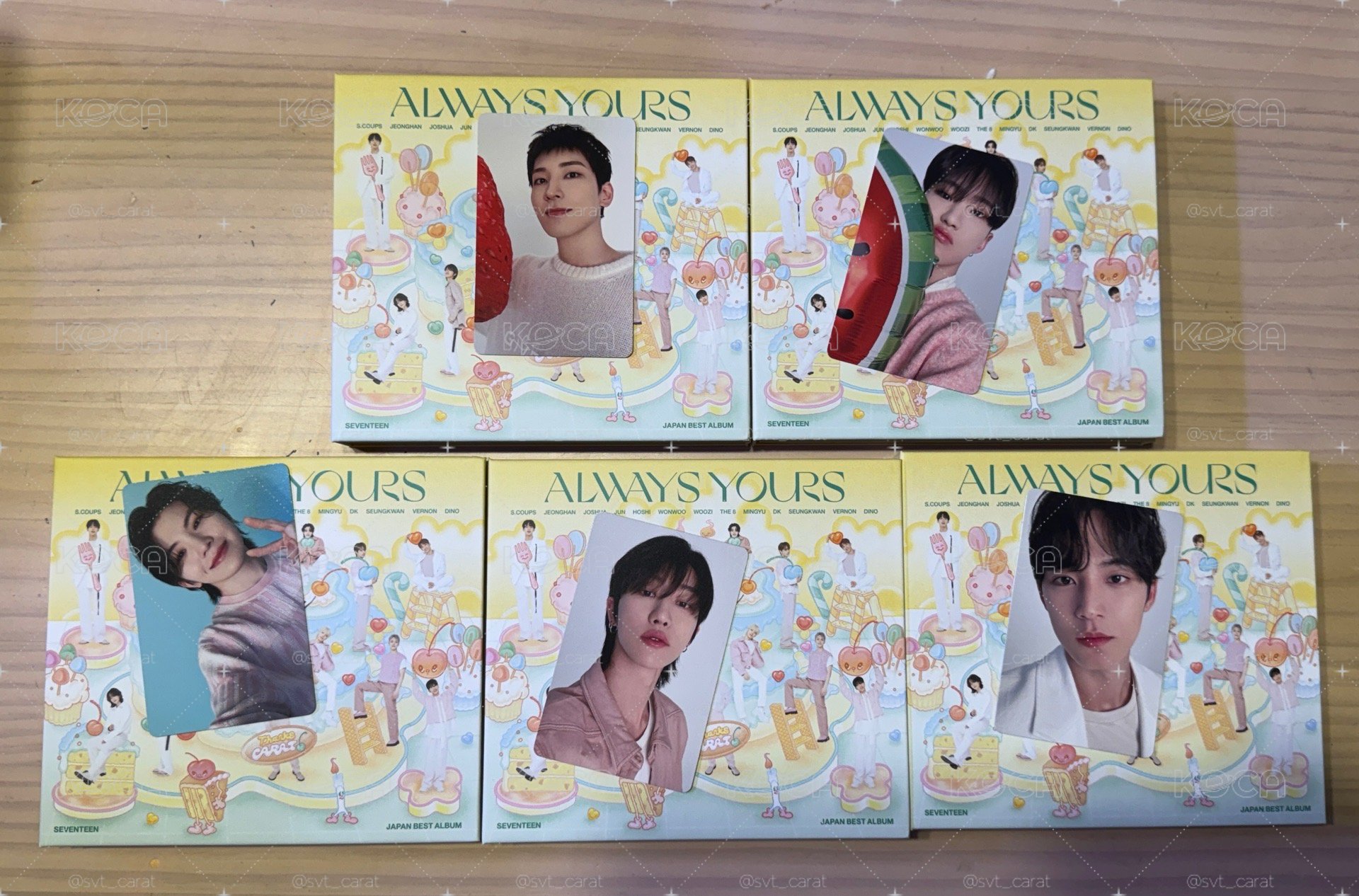 全專 SEVENTEEN 日本精選專 ALWAYS YOURS C盤 圓佑 順榮 珉奎 