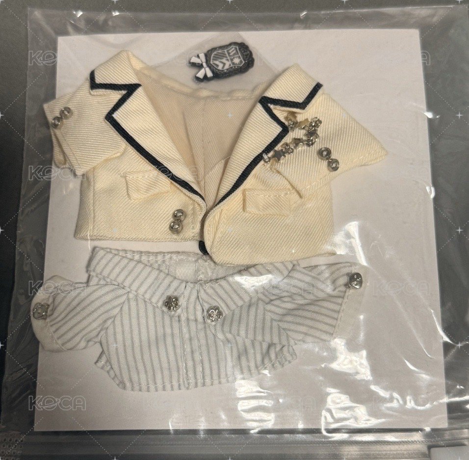 烏波學院服-cream blue