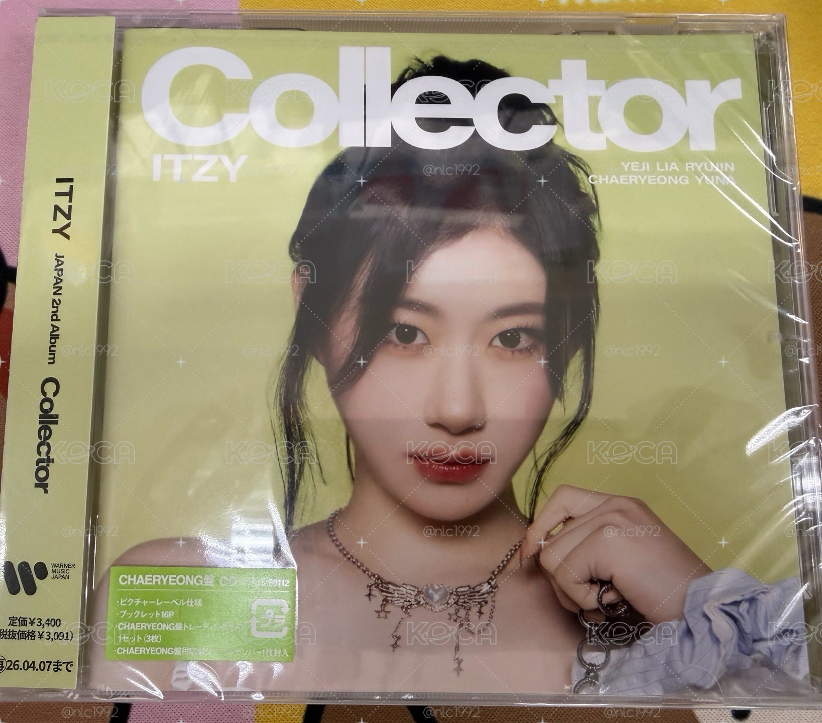 ITZY 日專Collector（含3張卡）
