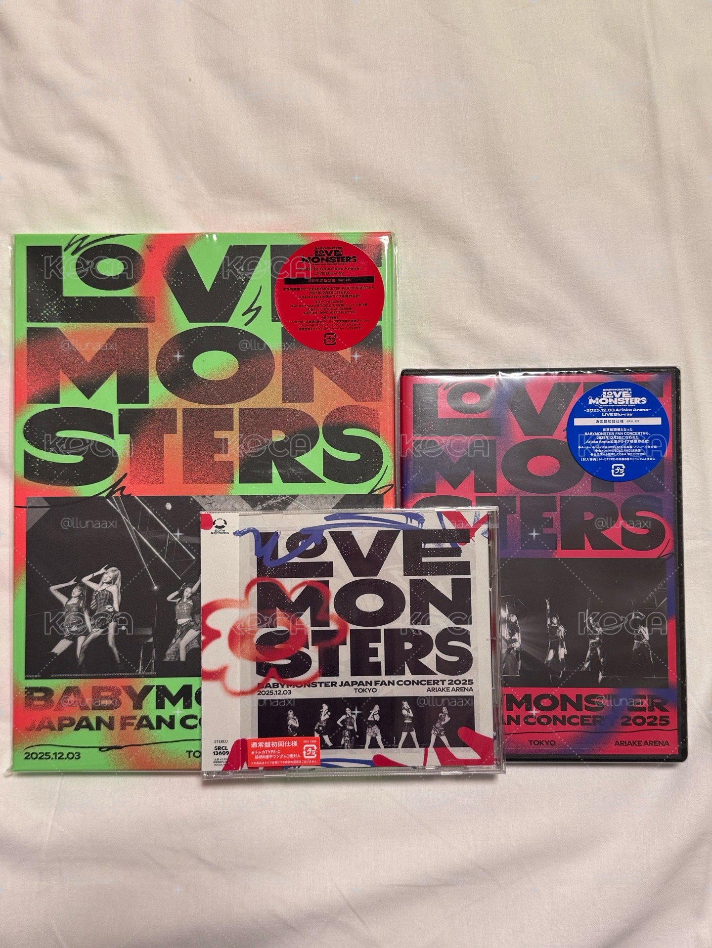 現貨｜love monster日專（贈彩帶）
