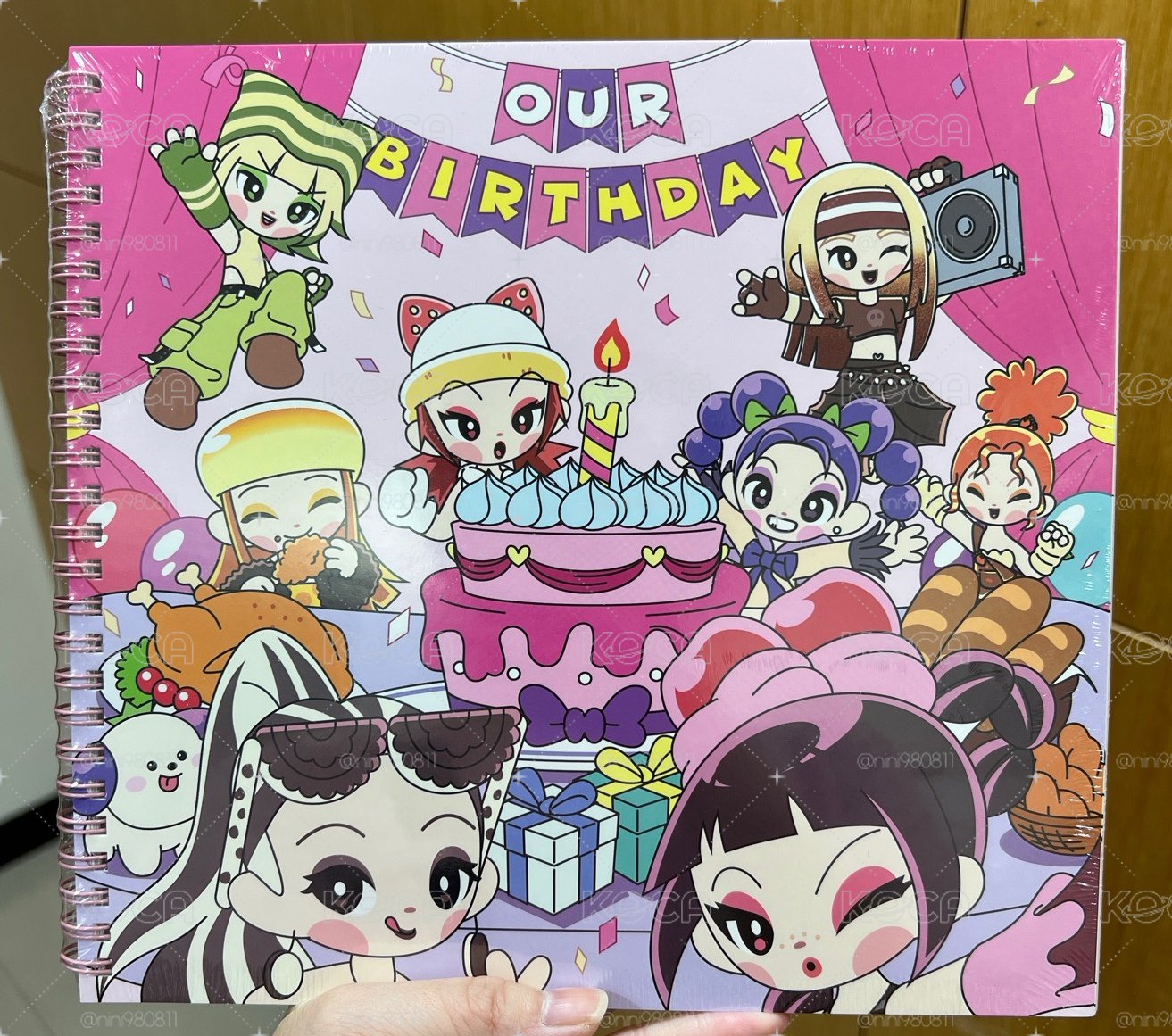 OURBIRTHDAY 韓一單 Our Birthday COLORING BOOK ver. 全新未拆專