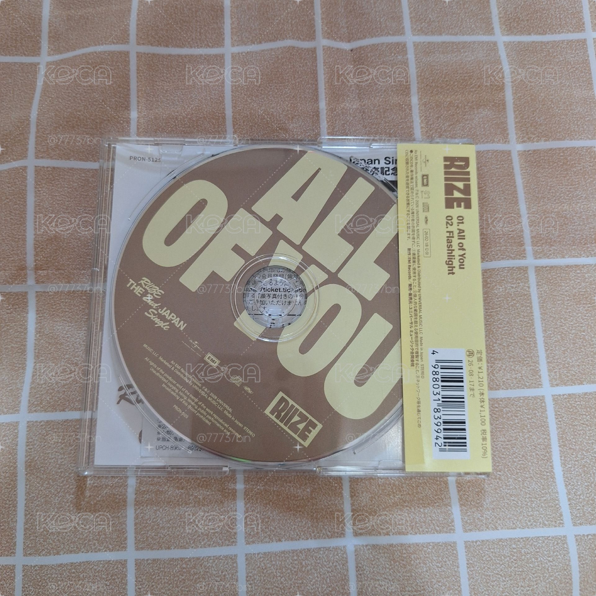 RIIZE all of you日本空專 專輯