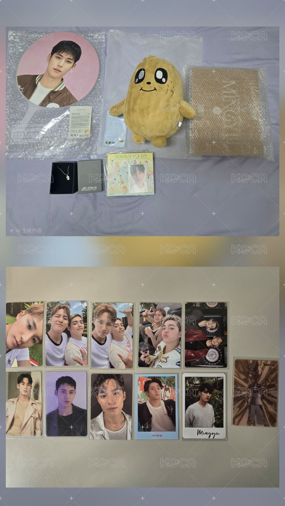 金珉奎KIMJA站娃盤