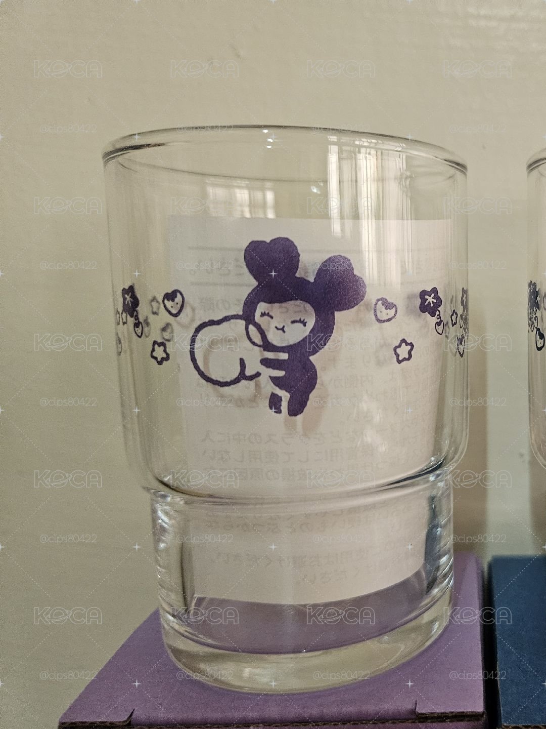 日本九週年 Sana玻璃杯 